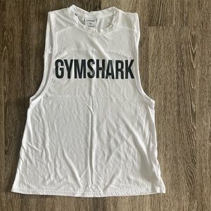 Gymshark | White brand tank